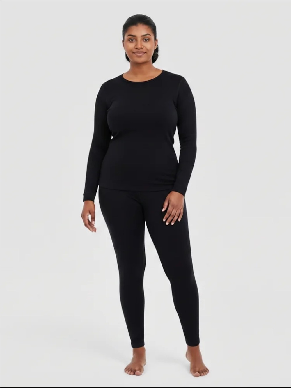 Smartwool women’s classic thermal merino wool base layer bottom legging black L